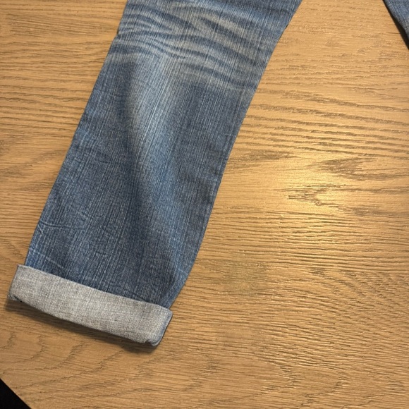 Banana Republic Boyfriend Distressed Jeans Sz 27 Relaxed Fit 90s Bohemian Modern - Picture 11 of 11
